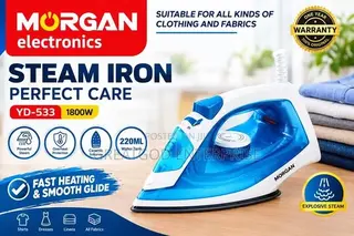 Morgan Electronics Perfect Care Steam Iron 1800W