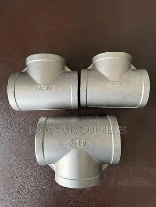 3-inch Stainless Steel Threaded T-piece Pipe Fittings