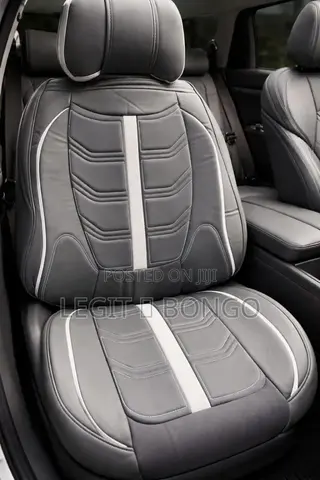 Quality Leather Grey Seat Cover