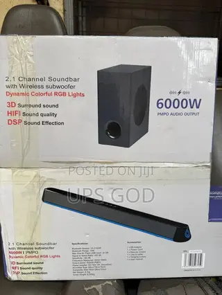 Philips Soundbar With Led Light