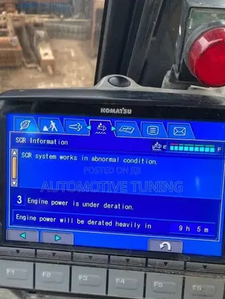 Komatsu Egr Def SCR DPF Delete/Removal