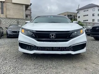 Honda Civic LX Sedan 2019 White