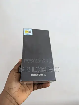 New Samsung Galaxy Note 20 Ultra 5G 256 GB Black