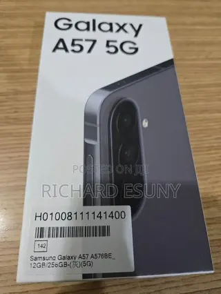 New Samsung Galaxy A57 256 GB Black