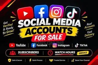 Monetised Social Media Accounts