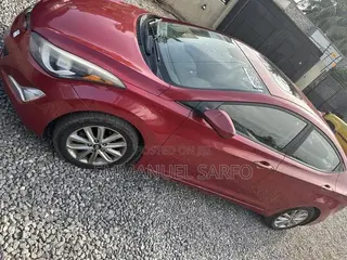 Hyundai Elantra Limited 4dr Sedan (1.8L 4cyl 6A) 2014 Red
