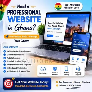 Urgent Website Development Web Design In Accra – Ready Today