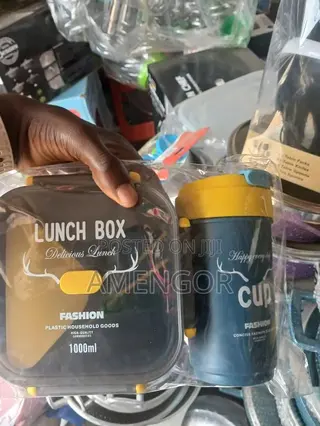 3 in 1Lunch Box , Cutlery and Bottle