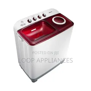 New - Samsung 9Kg Twin Top Semi Auto Washing Machine WT90H3230MG