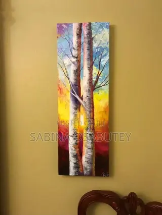 Birch Tree Painting