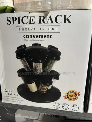 12 Pieces Spice Rack