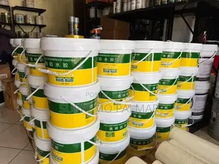 5kg Clear PU Waterproof Sealant - Protective Coating for Roofs & Concr
