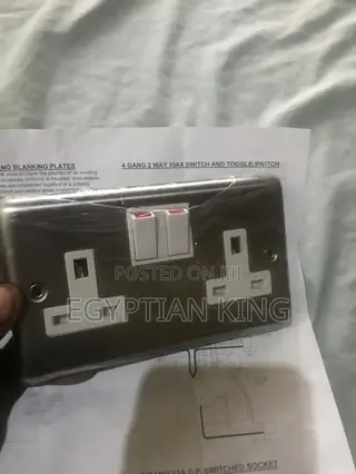 Switch 13amp 2 Gang