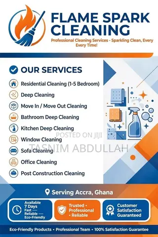 Flame Spark Cleaning Service