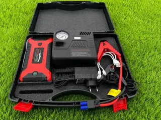Car Jump Starter and Tire Pump Kit