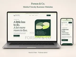 Mobile-Friendly Business Website With WhatsApp Contact