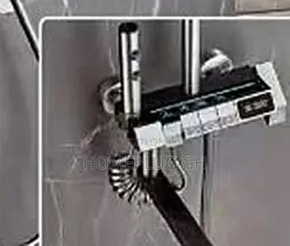 Concealed Shower Mixer Set – Gray Square (AL-406)