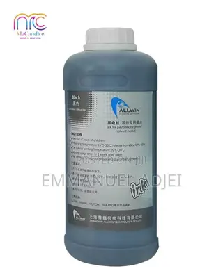 Original Eco Solvent Ink Indoor Outdoor for Dx7, Dx5, Xp600(Black Ink)