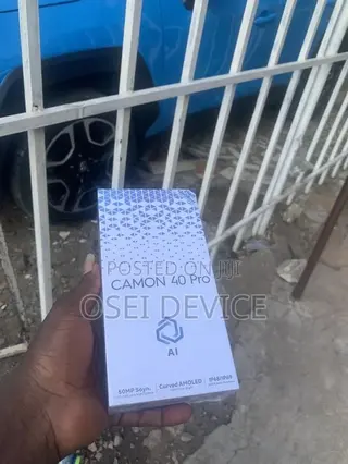 New Tecno Camon 40 Pro 5G 256 GB Black