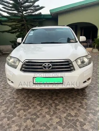 Toyota Highlander Sport 2008 White