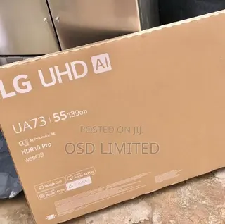 Lg 55" Ua73 Series: Smarter Entertainment at Home