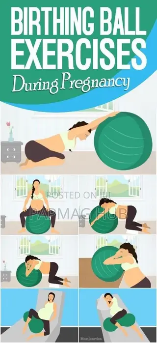 Yoga Ball for Both Pregnant Women and Everyone Can Use It