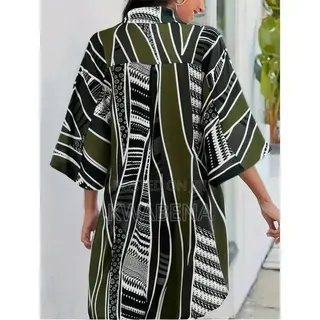 Women’s Carsual Geometric Print Dress