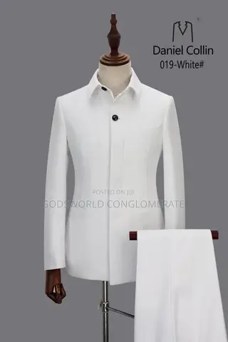 Political Suit With Collar