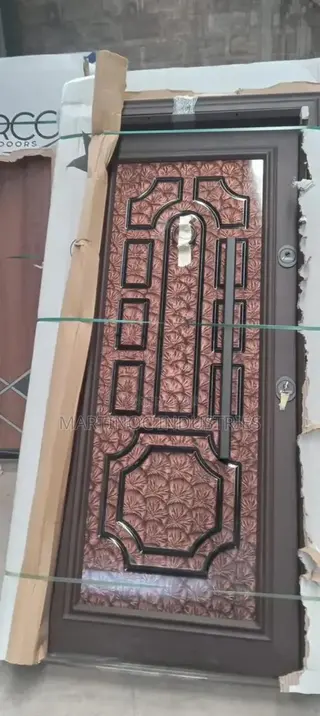 Unbreakable Turkish Security Door – Armored Steel Luxury Finish