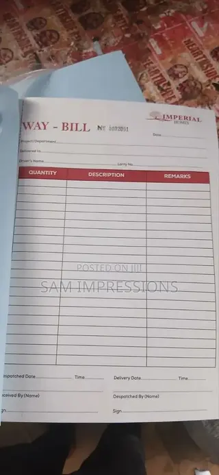 Invoice Books Printing