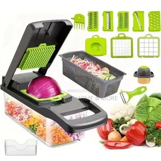 16-in-1 Vegetable Cutter Chopper With Storage Container