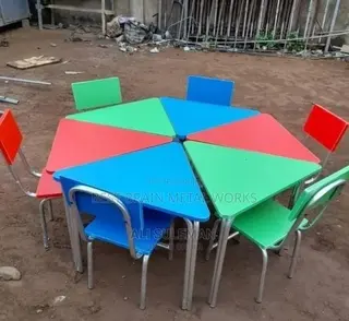 Hexagon Tables and Chair