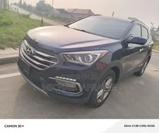 Hyundai Santa Fe SE AWD 2017 Blue