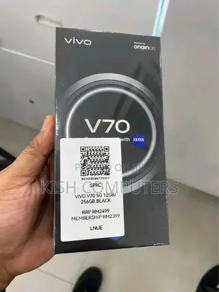 New Vivo V70 256 GB Black