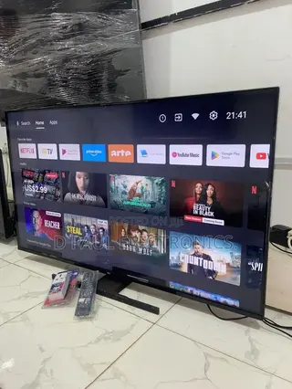 50 Inches Ultra QLed Smart Android TCL TV. (50P735)