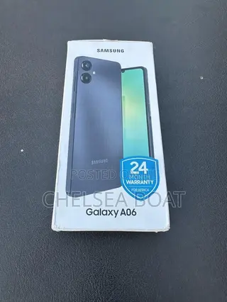 New Samsung Galaxy A06 5G 128 GB Black