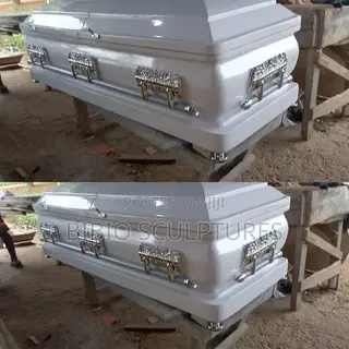 Ivory White Eternity Casket