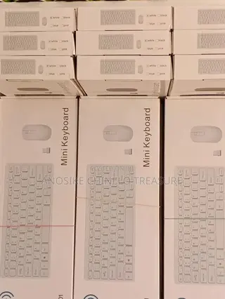 Mini Wireless Keyboard With Mouse