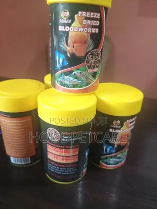 Dried Bloodworm for Aquarium Fish 100ml