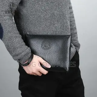 Men's Leather Pouch Sling Side Bag Wallet in Accra - Fast Delivery
