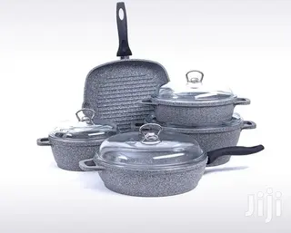 9pcs Falez Cookware Set From Turkey