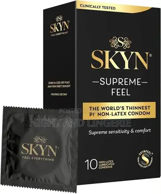 SKYN Supreme Feel Condoms- 10 Count