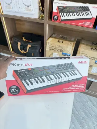 AKAI Mini Plus 37-Key USB MIDI Keyboard Controlle
