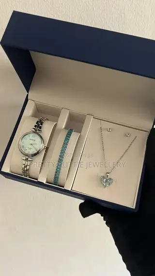 Necklaces ,Bracelets ,Earrings,watches.
