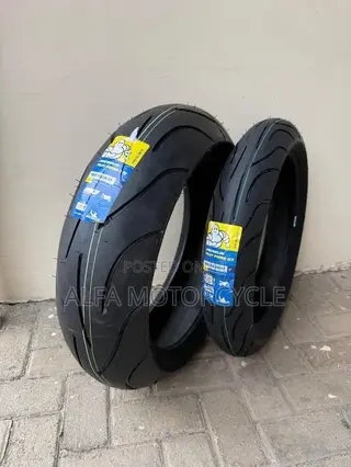 Michelin Sport Motorcycle Tyres 120/70 ZR17 and 190/55 ZR17