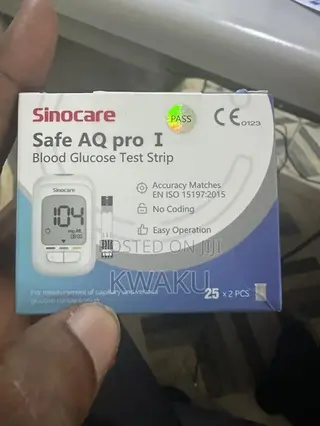 Sinocare Safe Aq Pro I Glucometer/ Strips