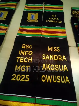 Kente Tradition Multicolor Sash