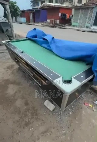Heavy-Duty Commercial Marble-Bed Snooker Board