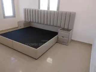 King Size Bed Frame and Side Drawer Available