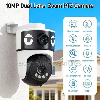 Okam 4K 5G 2 Lens 10MP Motion Detection WiFi CCTV Security Camera